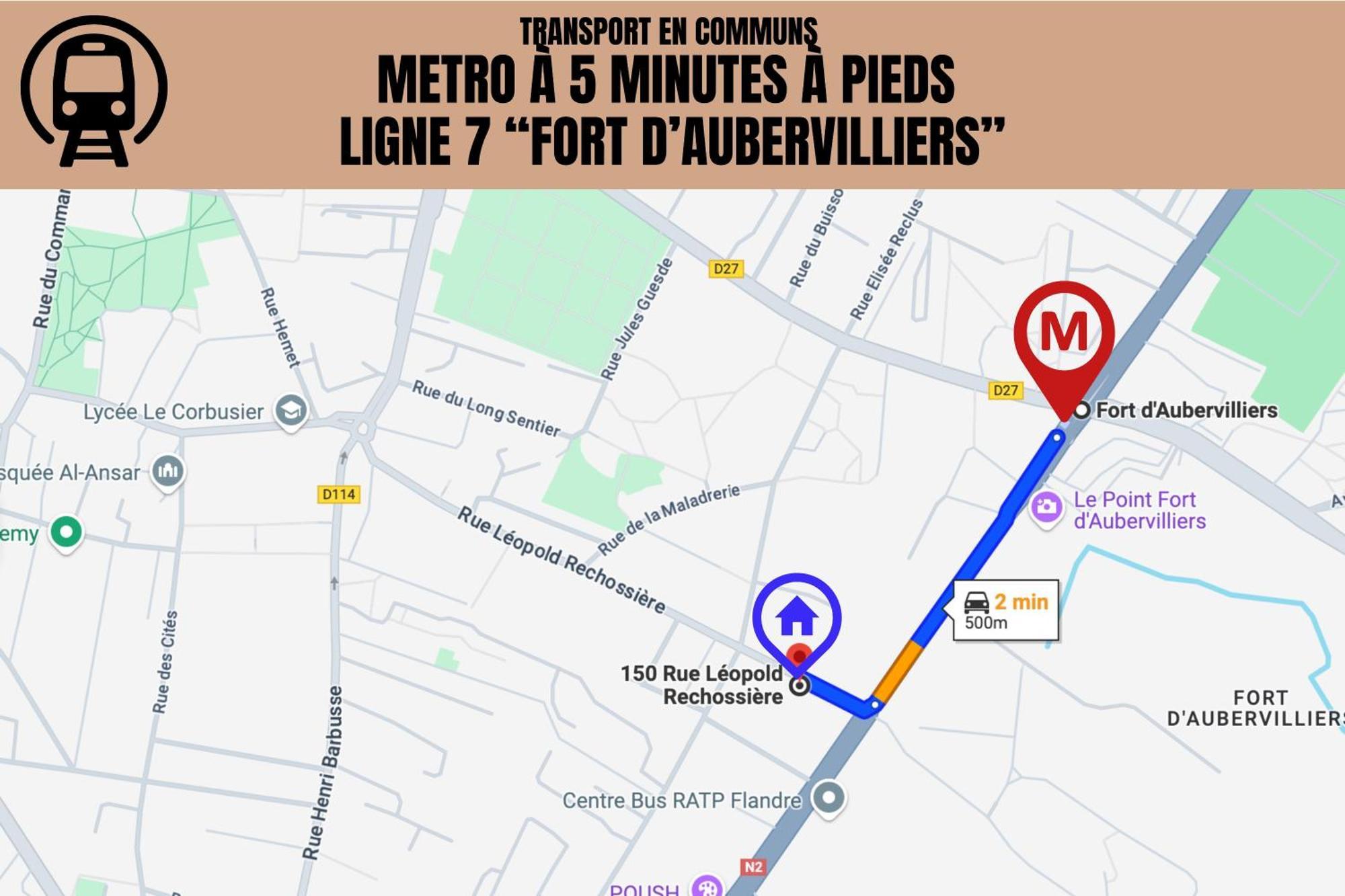Le Michigan - 10Mn From Paris - Metro Ligne 7 Apartment Aubervilliers Ngoại thất bức ảnh